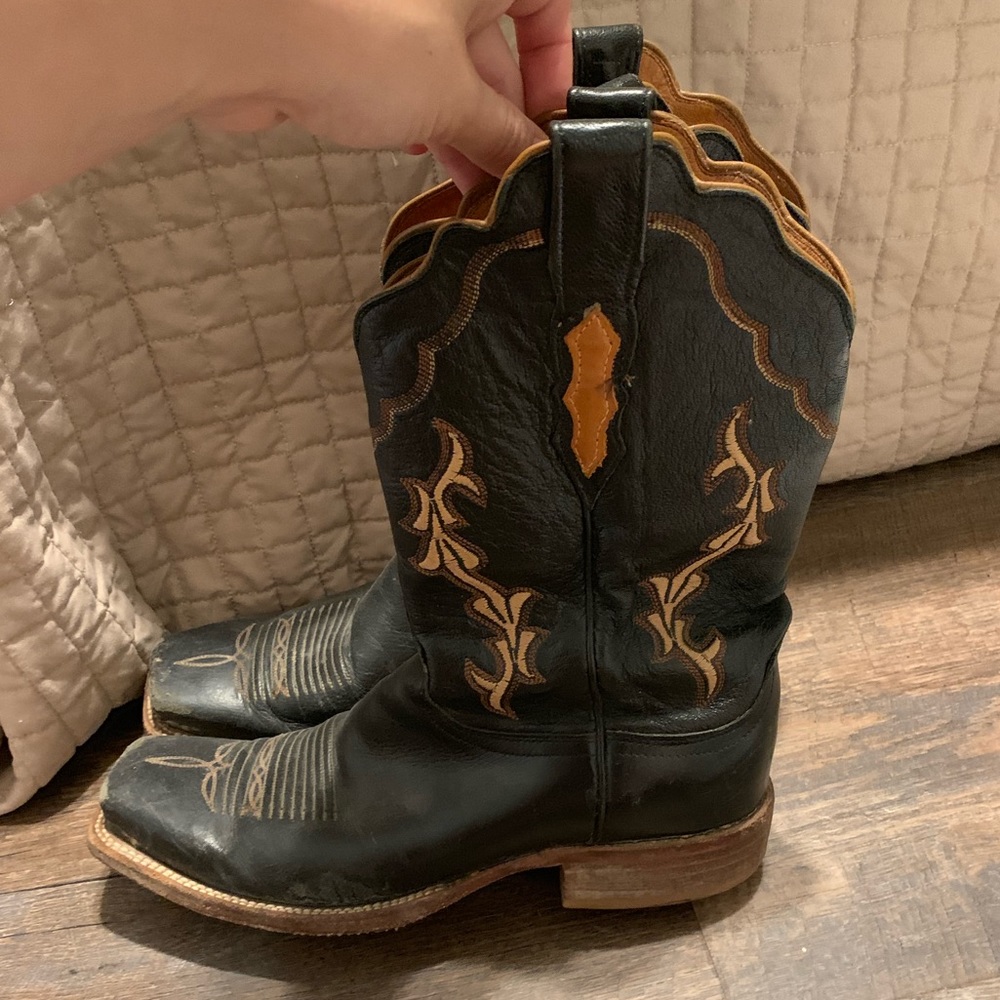 Lucchese 2000 square toe boots